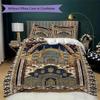 Muslim Pattern Bedding Uilt Set Uilt Cover Pillowcase Home Decoration Birthday Gift (1 * Duvet Cover + 2 * Pillowcase  Without Core)133