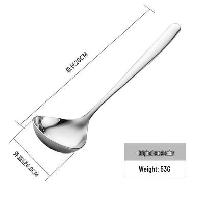 Abay 304 Stainless Steel Serving Soup Ladle Set