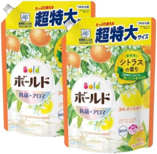 

в Bold Стиральный порошок Жидкий Citrus Verbena Extra Large Refill 760 г Набор из 2 [Продается оптом] &