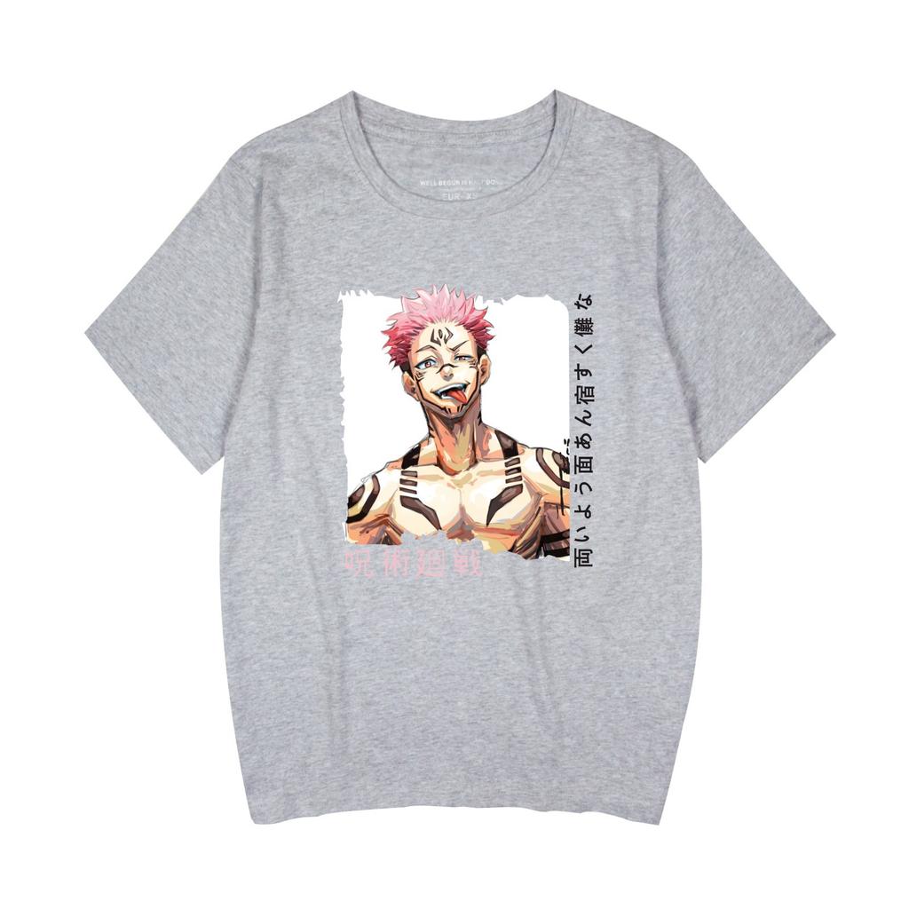 Jujutsu Kaisen T Shirt Streetwear Short Sleeve Tshirts Boys Girls Tops Men Women Clothing T-shirt