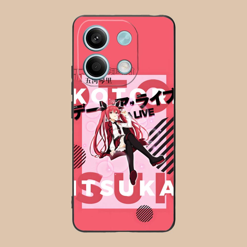 Date a Live Kotori Itsuka Matte TPU Mobile Phone Case for POCO M7 M6 M5 M4 M3 X7 X6 X5 X4 X3 Pro GT 5G Colorful Printing Cover