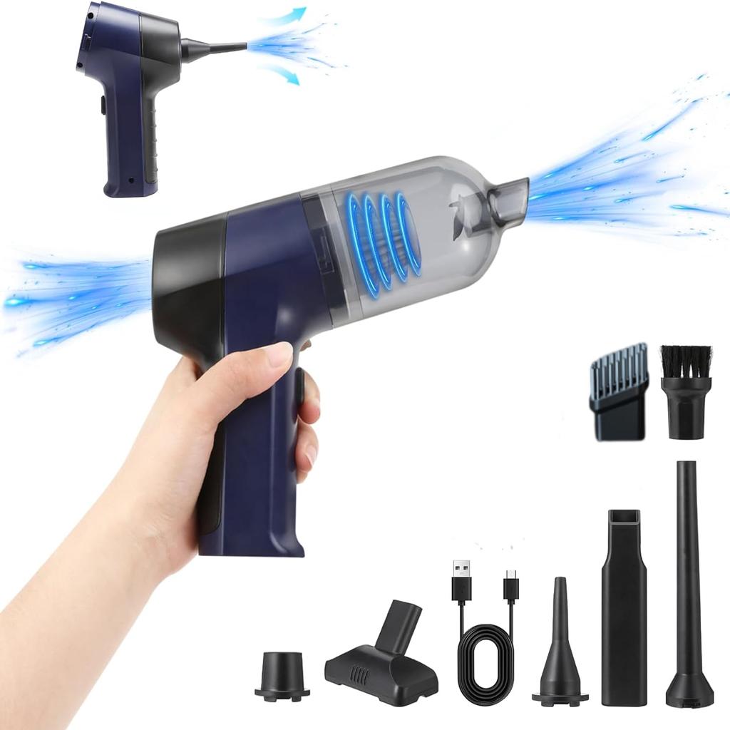 Aspirateur de voiture sans fil portable mini machines aspirateur puissant nettoyeur à main sans fil machine à aspiration pour clavier maison