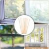 10 Pcs Triangular Wooden Stick Trim for Window Frame, 11.81 Inch Decorative Trim Pine Wood Strip Molding Strip for Home Decor, DIY Craft Project