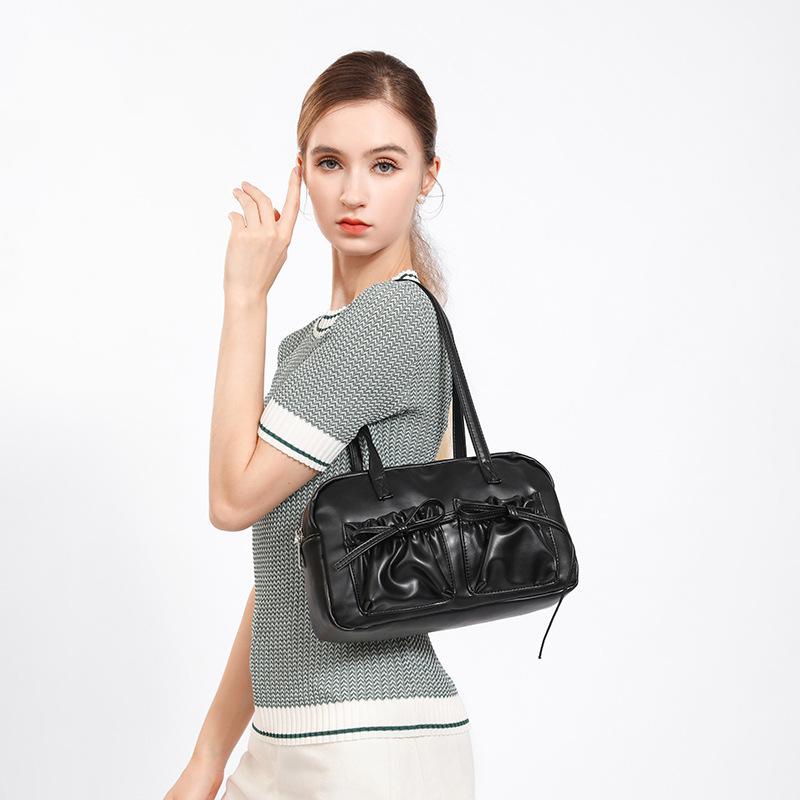 

Модная сумка-тоут большой вместимости для поездок на работу, женская, новая трендовая 2025 года, студенческая сумка через плечо для занятий, повседневная портативная сумка-тоут