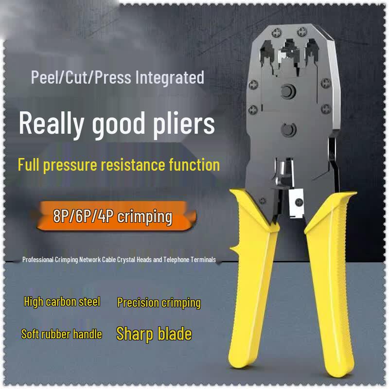Qiáofáng Multi-function RJ45 Network Cable Crimping Tool
