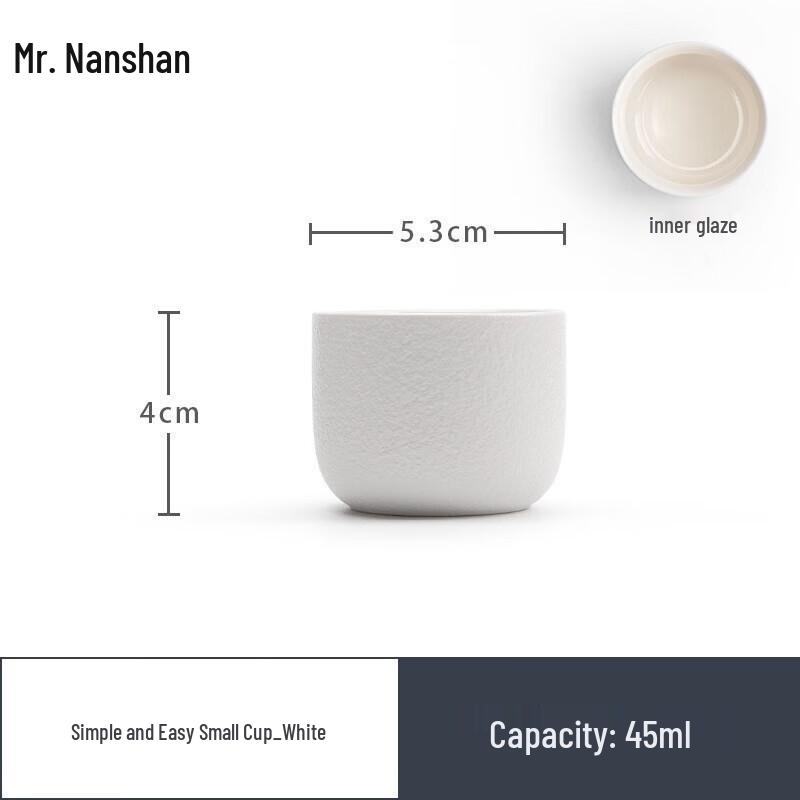 Zen Style Black Pottery Master Teacup