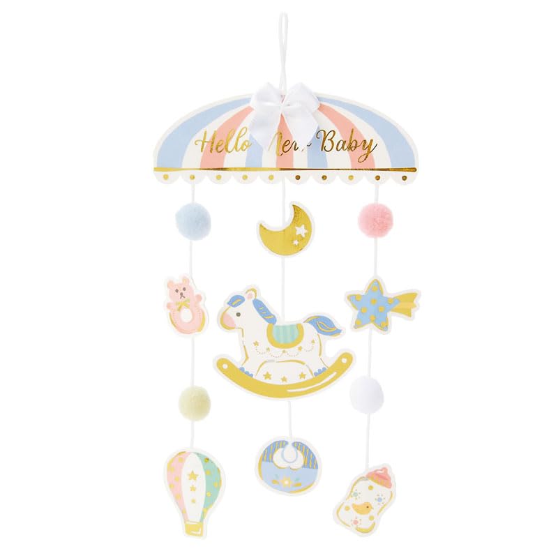 Sanrio Message Baby Baby Greeting Ships SANRIO 103284 Card, Gift, Mobile, Card, Overseas, BC252-4,