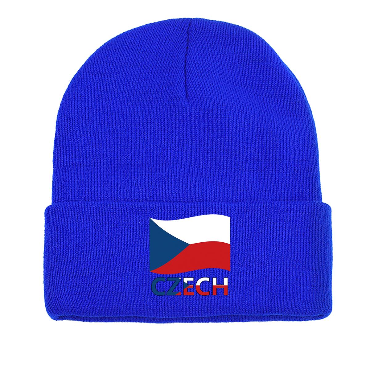 

ЛЮБОВЬ Флаг Шотландии Зимняя Вязаная Шапка Бини, Патриотическая Шапка-Череп Легкая Осенняя Простая Шапка с Помпоном Вязаная Шапка Бини as the picture синий