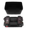 Scatola Batteria Intelligente per Motore Elettrico, Impermeabile, 2 Porte USB, ABS, Centro di Alimentazione per Batterie Marine, Resistente per Camper, Furgone, SUV, ATV, Campeggio, Camion