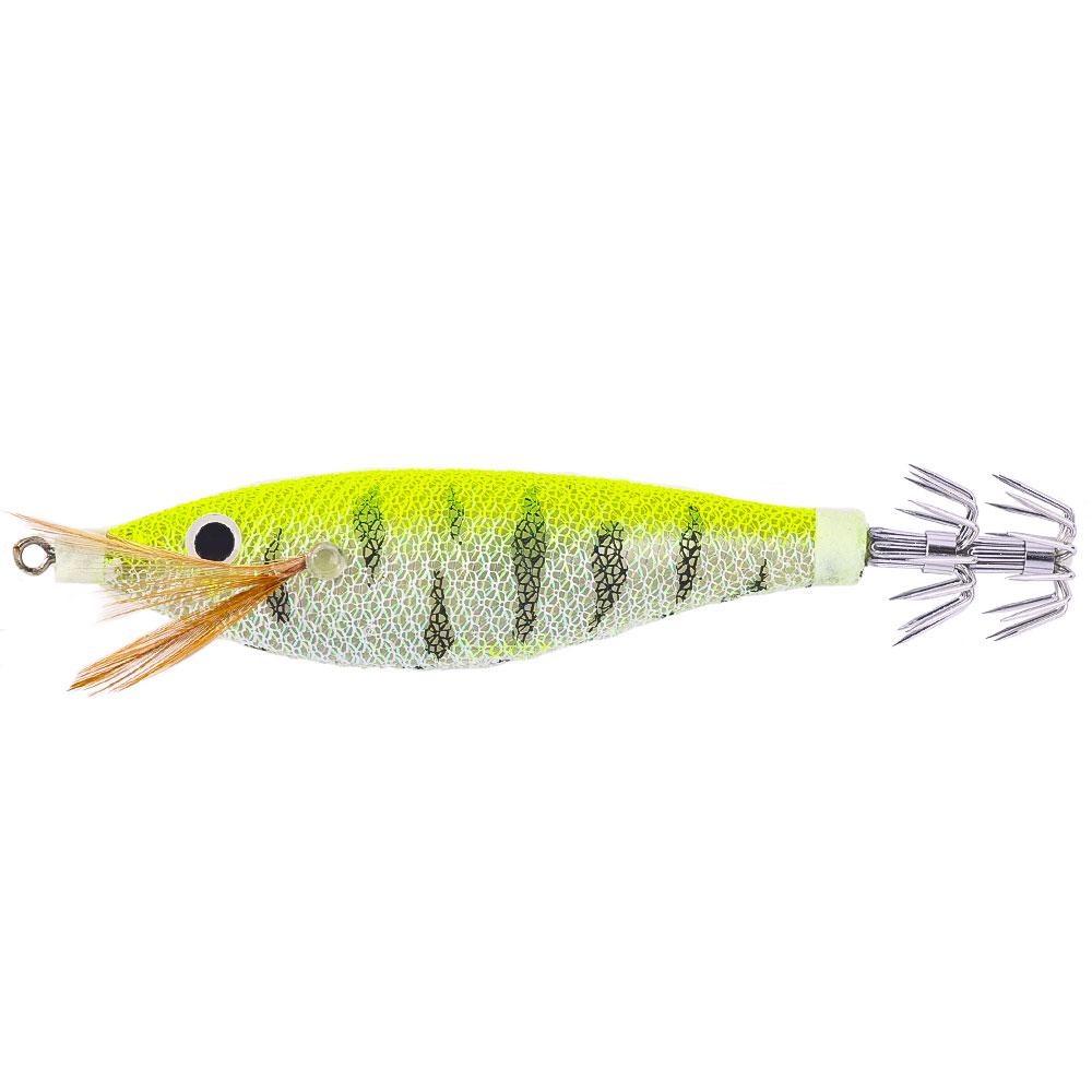 10cm 10g Fishing horizontal Squid Jigs Fishing Lure Artificial Squid Hook Jigging Baits For Sea Fishing Cuttlefish Luminous