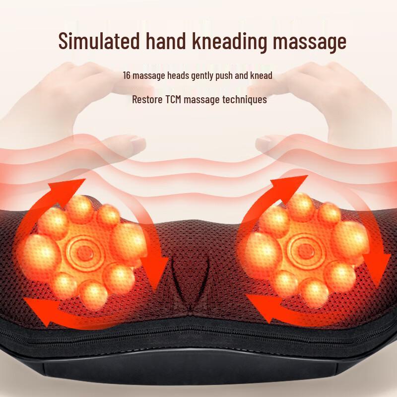 Kangzuo AS-03 Multifunctional Neck and Back Kneading Massage Shawl