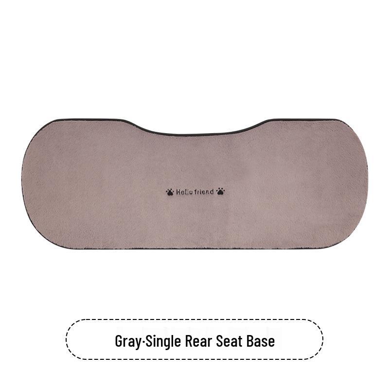 Cartoon Kitten Winter Plush Car Seat Cushion for Honda Civic, Haoying, XRV, Inspire, CRV