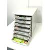 Kokuyo LC-7M Letter Case, Steel Drawer, A4 Vertical, Single Drawer, 7 Tiers