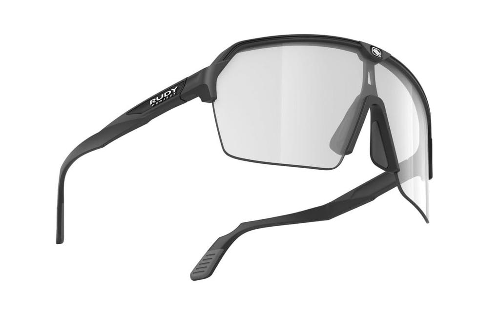 Rudy Project Spinshield Air Sports Black Photochromic Laser Sunglasses, Matte/ImpactX2 Black, SP847806-0003