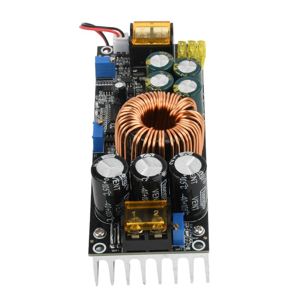 1800W 40A DC-DC Boost Converter Step Up Power Supply Module DC14-60V to 14-90V or DC14-85V to 14-120V Adjustable Voltage Charger