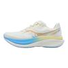Saucony Tide 4 Versatile Comfortable Breathable Rebound Running Shoes Women sneaker Beige Blue S18279-1