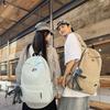 Korean version couple simple large-capacity backpack leisure commuter college student schoolbag niche light travel backpack women