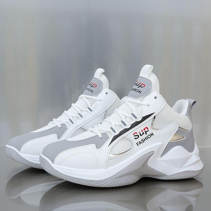 Autumn new casual American sports and leisure students height-increasing running shoes shoes