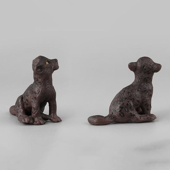 1/5Pcs PVC Leopard Model Realistic Roaring Walking Leopard Figurine Statue Sculpture Desktop
