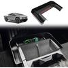 BestEvMod Center Console Front Organizer Cup Holders Front Tray Compatible with Tesla Cybertruck 2024+ Accessories Pickup Console Storage Box Tray 