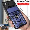 Funda for Nothing Phone 3A Case Slide Camera Protection Ring Stand Shockproof Back Cover for NothingPhone 3A Capa Funda
