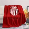 1Pc AS Monaco Print Flannel Blanket High Quality Warm Comfortable Cover for All Seasons Perfect for Gifts Home Decor
