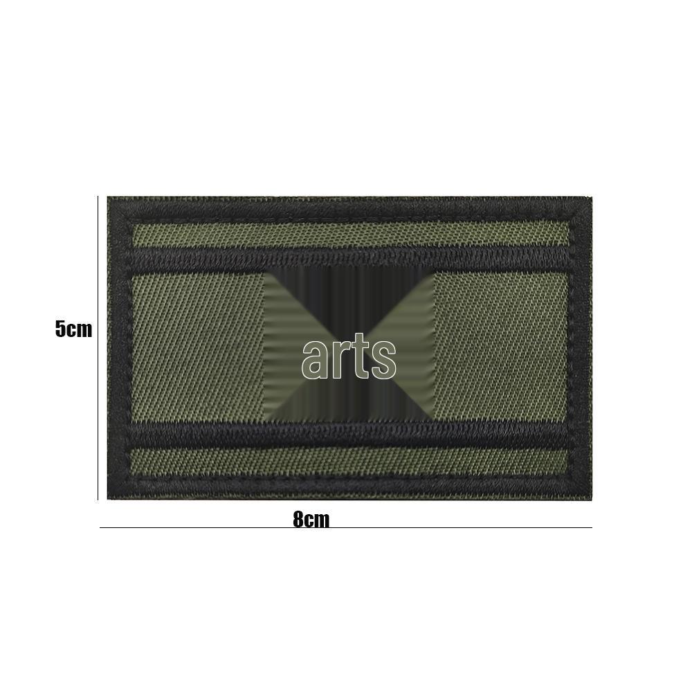 Taifeng Velcro Israeli Flag Cloth Patch - Embroidered Arm Badge