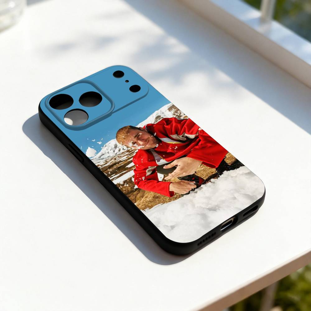 

U-USA Justin B-Bieber Cool Phone Case For iPhone 11,12,13,14,15,16,17,Pro,Max,Plus,E,SE4,Air,Mini Black Soft Cover iPhone14ProMax