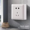 Single Socket Spacer 20mm Light Switches Surround Light Switches Accessory for Increased Installation Space & Compatibility
