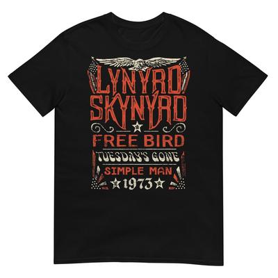 Lynyrd Skynyrd - Free Bird Tuesday's Gone Simple Man Dainų Marškinėliai