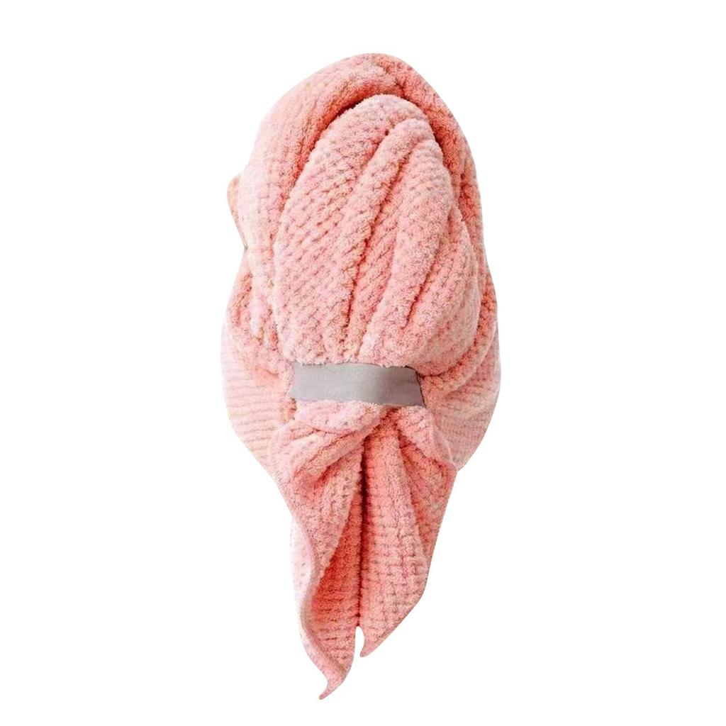 Absorbent Quick-drying Hat With Tie Towel