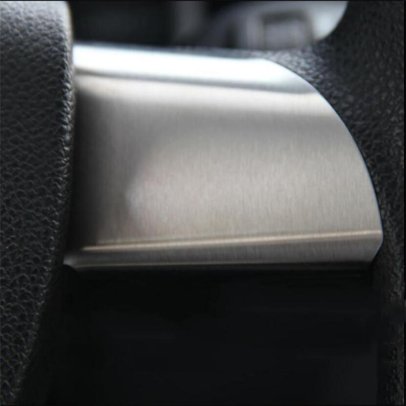 4pcs Steering Wheel Decoration Cover Trim Car Stickers For Ford Focus 2 MK2 2005-2011/KUGA 08-12/ C-MAX 2007-10 Auto Accessories