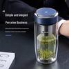 Wanxiang Portable Double-Layer Glass Tea Infuser Bottle