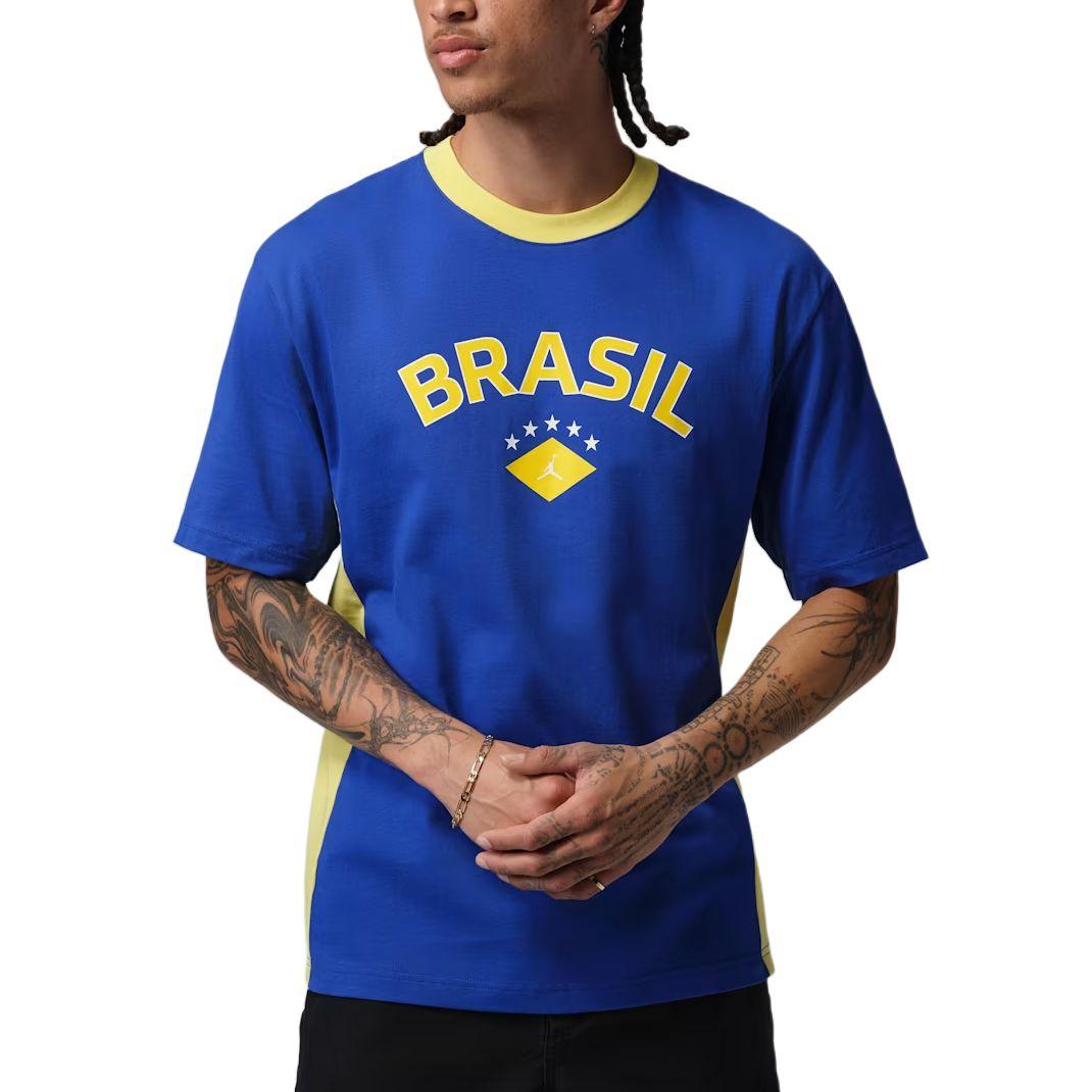 Jordan Air 85 Pattern Comfortable Daily Crew Neck Short Sleeve T-Shirt Men Tops II5387-417 L