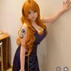 Ensemble complet de olympiques de cosplay Nami pour femmes et filles, haut et jupe, tenues de ceinture, fête d'Halloween et de c