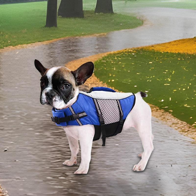 Hundeschwimmweste Hundelebenswesten Zum Bootfahren Reflektierende Streifen Schwimmhilfe Für Outdoor Kajak Pool Reisen See Strand Bootfahren