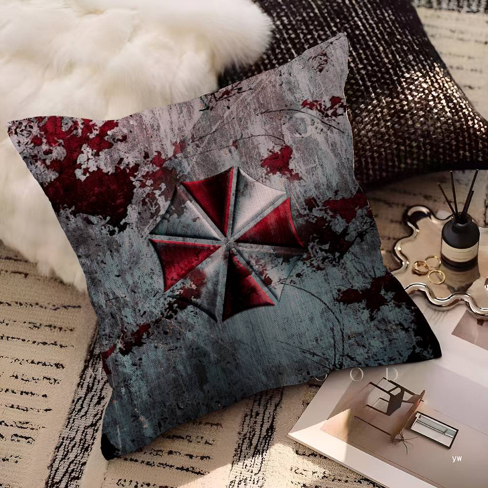 Game E-Evils Cool R-Resident Cushion Cover Polyester Sofa Cushions Decorative Throw Pillows Home Decoration Pillowcover