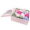 Soap Flower Bath Additive Bath Fragrance Poem Box you Day Gift 795985 Q-FLA "Thank Mom" Pink/Blue Mother's