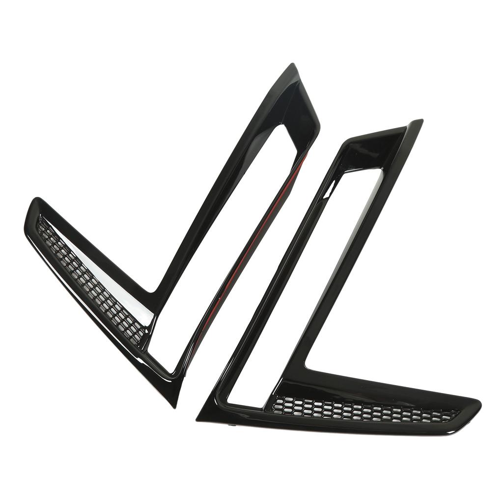 2 szt. Listwa świateł przeciwmgielnych przednich Czarny błyszczący Ochronna Odporna na uderzenia dla CR‑V RS 2023 i nowszych