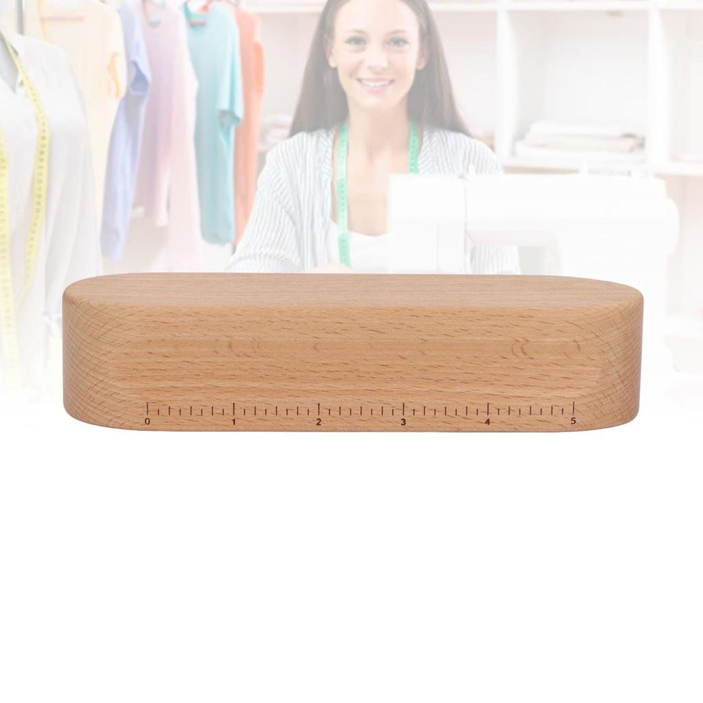 Tailors Hard Wood Beech Multi Purpose Sewing Tool for Ironing Quilting Steaming