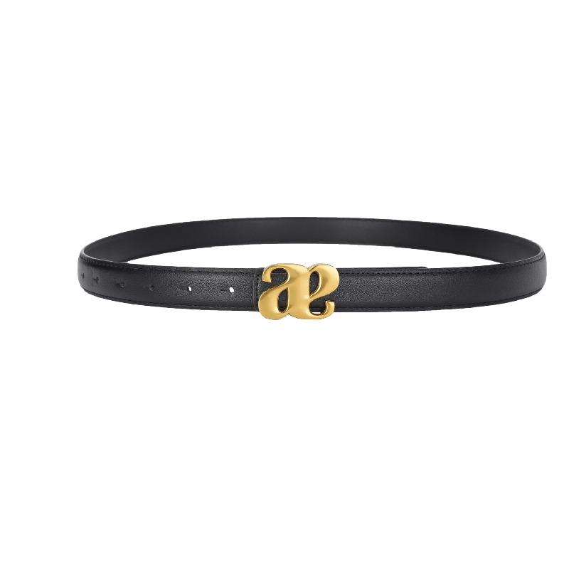 

Mei Mary Classyfashioneasiest for match alloy buckle leather belt women s accessible luxurycasual women s thin belt dress decorative trouser belt 110 чёрный