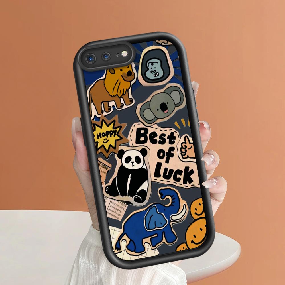 

Модный чехол для телефона с рисунком животных джунглей для iPhone Samsung Galaxy Xiaomi Redmi POCO HUAWEI Honor противоударный резиновый мягкий гибкий чехол iPhone 8/7/SE 2020/SE 2022