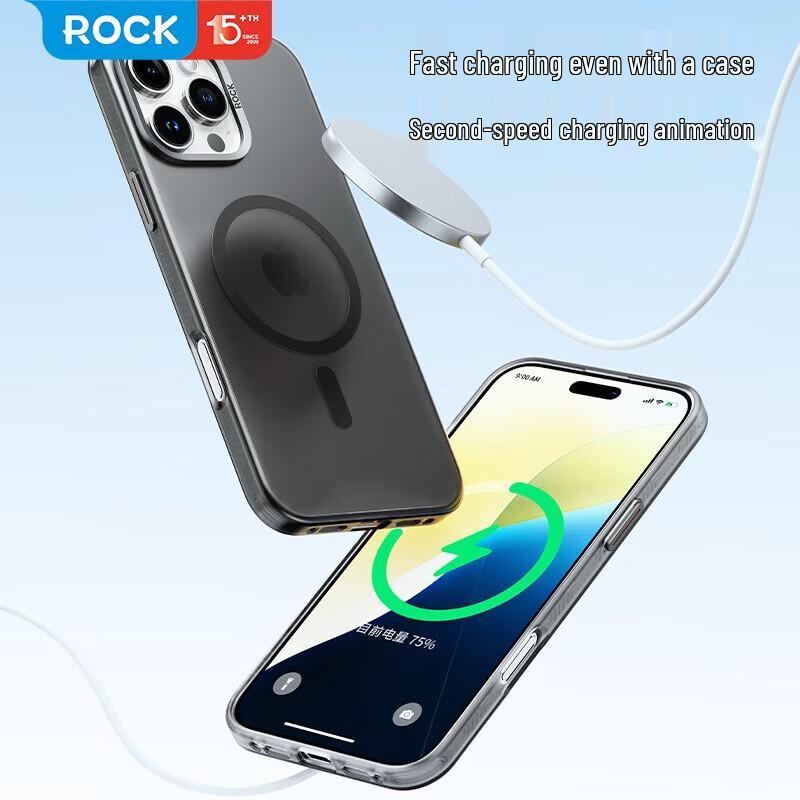 ROCK Misty Rain Series Magnetic Case for iPhone 16