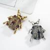 Vahşi Böceği Hayvan Broş Moda Metal Böceği Bokböceği Pin Yaka Çiceği Pimleri ve Broşlar