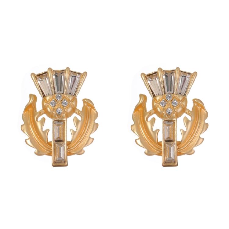 

Elegant Crown Rhinestones Ear Studs Elegant Comfortable Earrings Jewelry Accessories for Women Holiday Gift 1