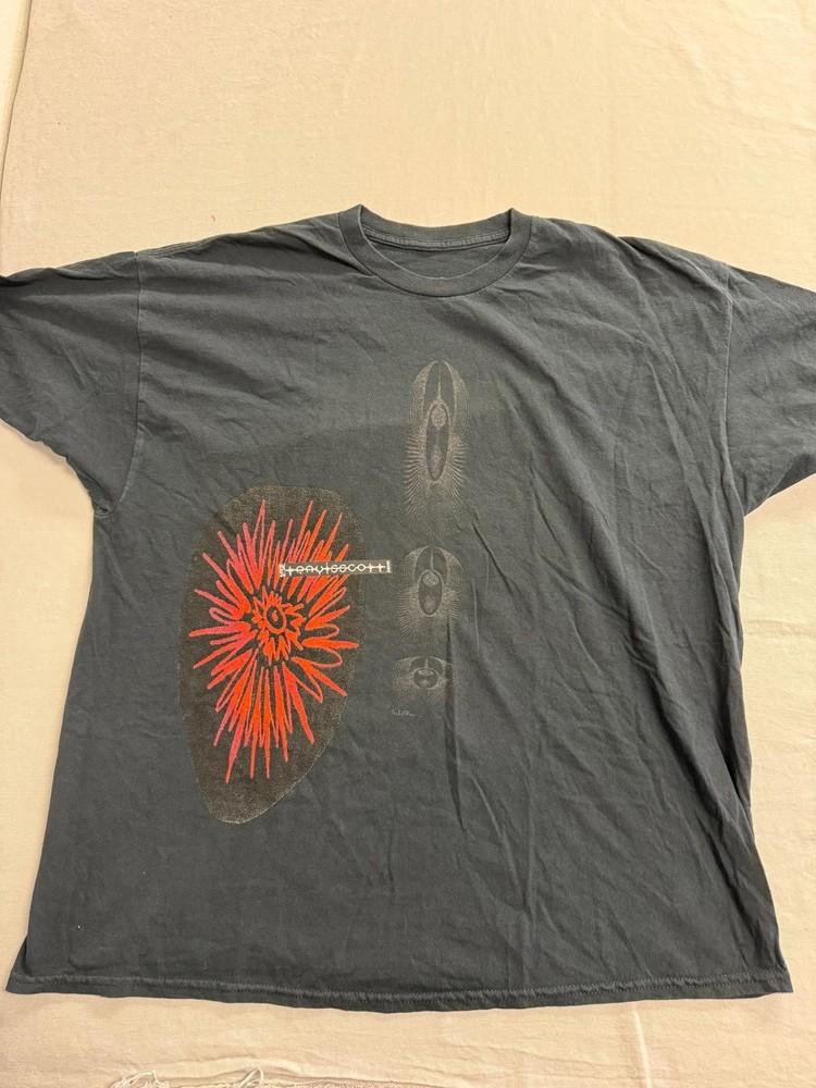 Футболка Travis Scott Utopia Tour 2023 Европа Стокгольм XL Унисекс L