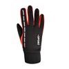 Autumn and winter waterproof velvet warm reflective strip outdoor riding full finger gloves men's and women's touch screen windproof gloves