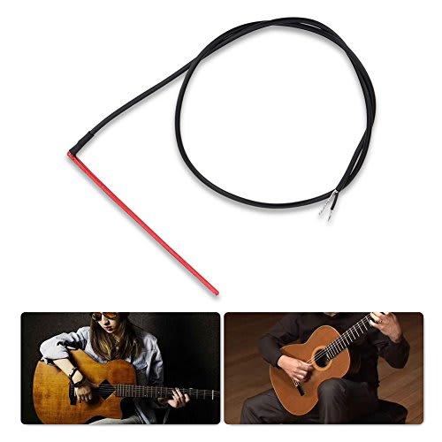 Alomejor Guitar Piezo Pickup, High Sensitivity, Under-Saddle Piezo Pickup for Folk/Classical Guitar, Guitar Accessories