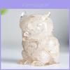 Resin Crystal Owl Figurine Home Decor Gift For Animal Lovers