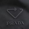 Excellent PRADA hat Triangle logo Re-Nylon black recycled polyamide mens S 2HC137 Used